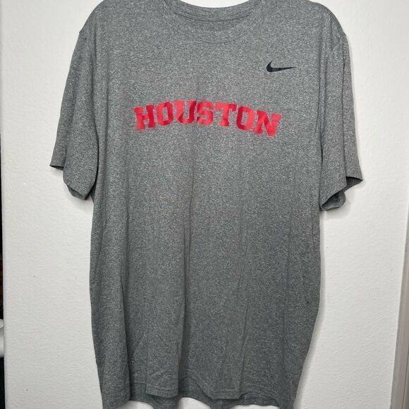 Nike Men's Gray Houston T-Shirt - Picture 1 of 5